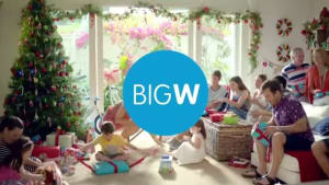 Santa Claus is coming to Big W